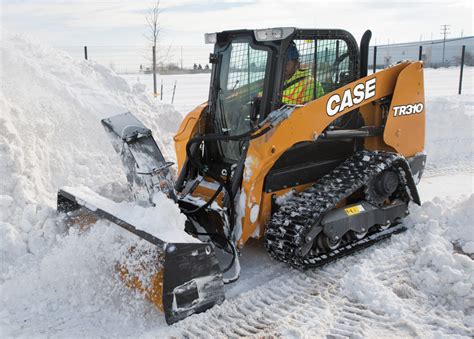 best skid steer snow removal|skid steer tracks for snow.